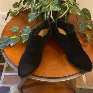 Lucky Brand Black Suede Boots
